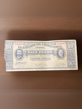 1914 - 10 Pesos #383 - Series D